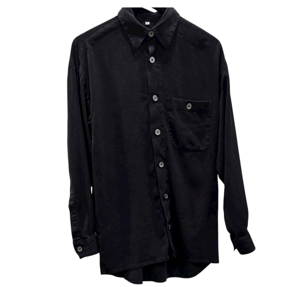 #332 Signum Black Men's Button Down Shirt